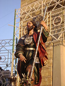 220px-Statue of San Rocco of Scilla Italy