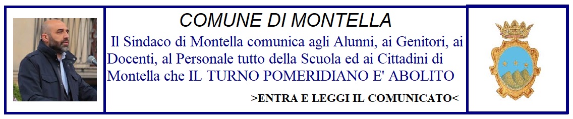 Comune Montella COMUNICATO
