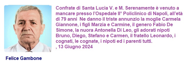 2024 06 12 Felice Gambone