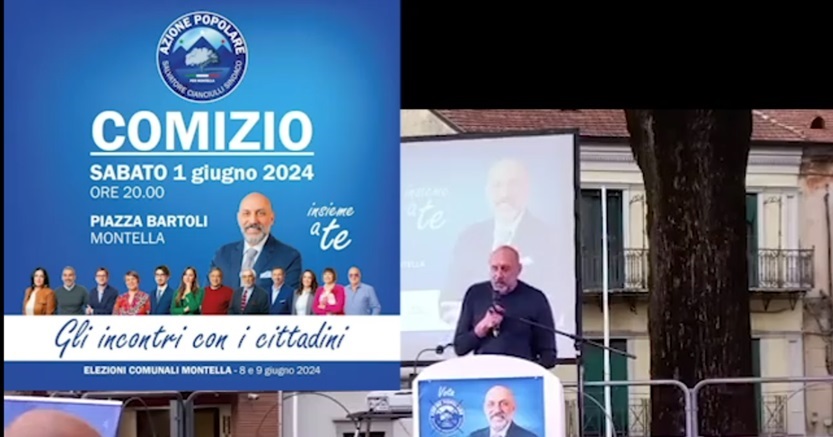 Elezioni Comunali 2024 Diretta streaming  Comizio del 1° giugno 2024 AZIONE POPOLARE
