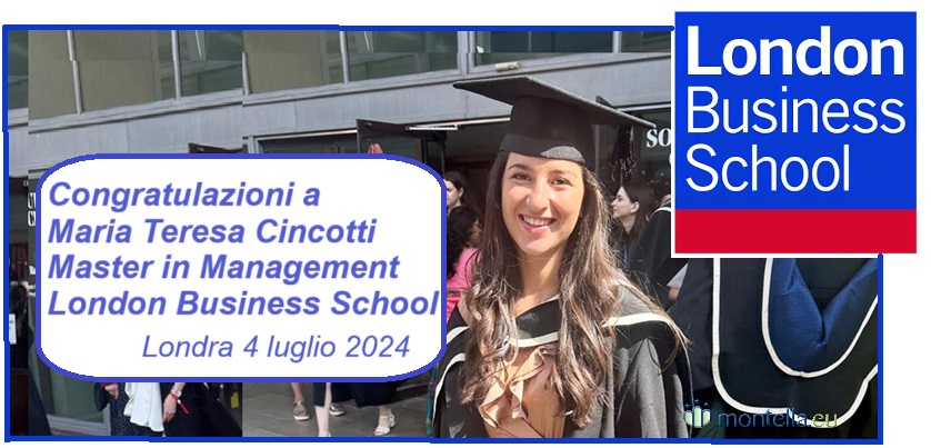 Maria Teresa Cincotti Master in Management - London Business School