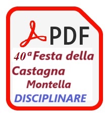 Feata Castagna 2024 Disciplinare